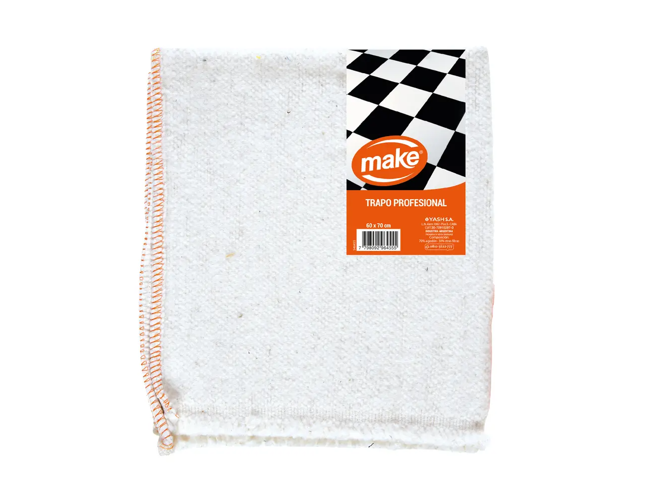 Trapo de Piso Consorcio Blanco 60x70
