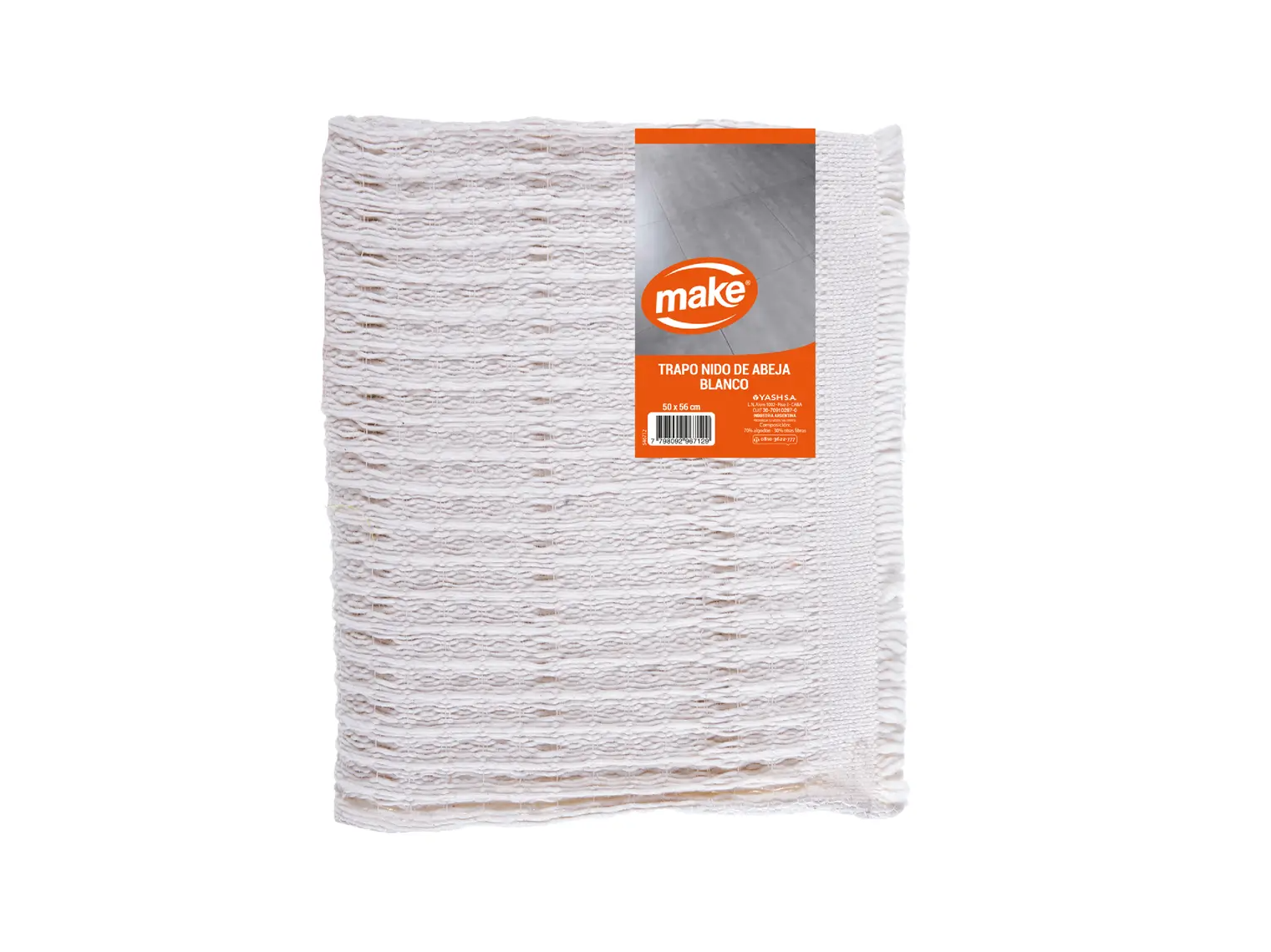 Trapo de Piso Nido de Abeja 50x60