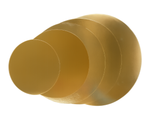 Disco Dorado 30cm