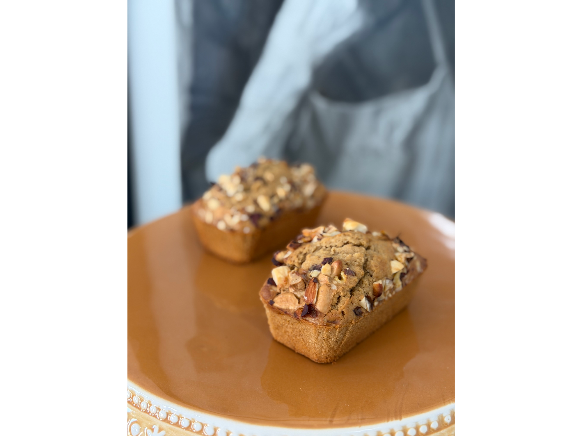 Budincito saludable de vainilla.