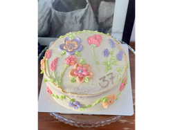 Torta de cumple Buttercream La cocinita decorada