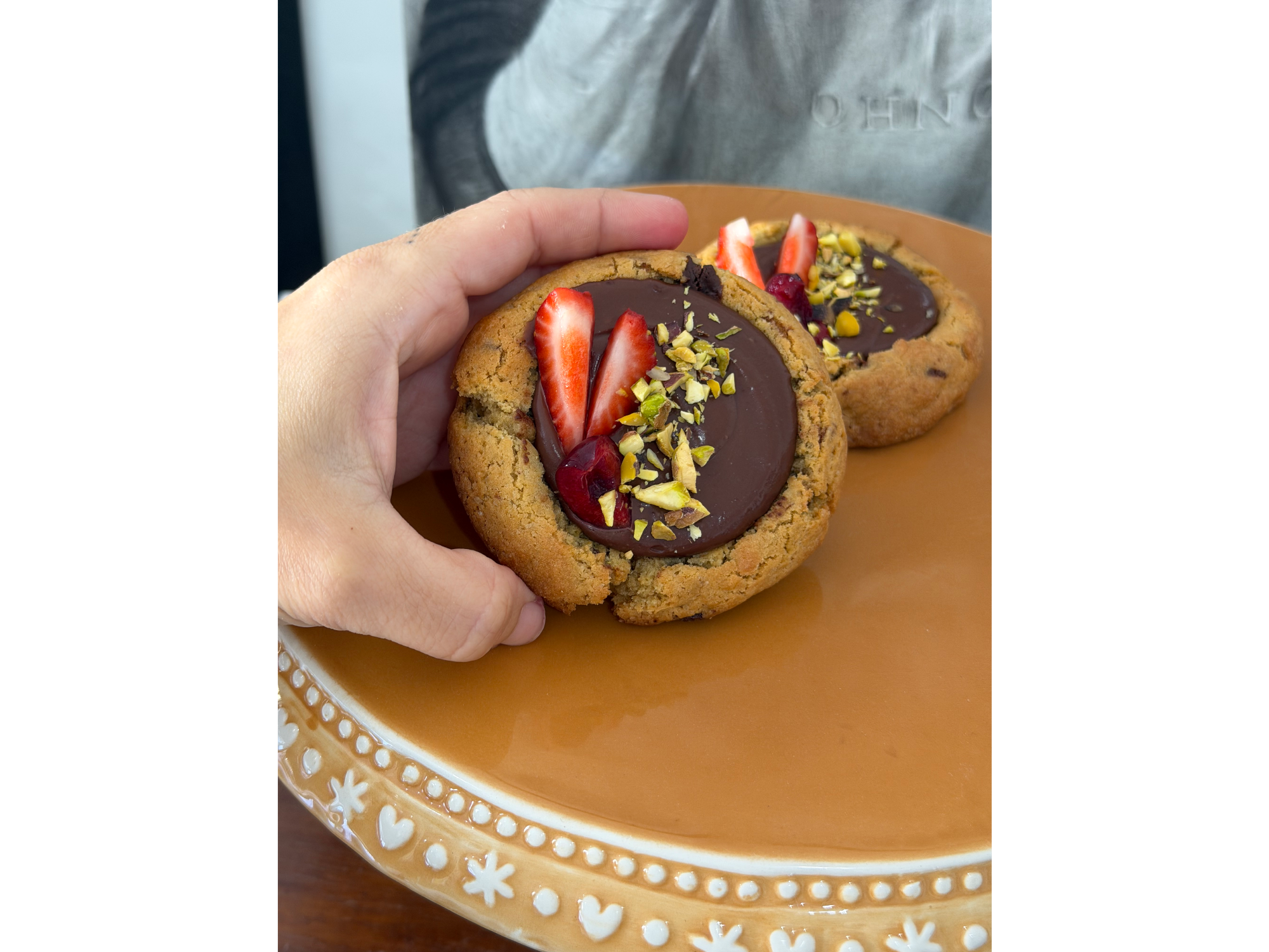 Cookie pie chocolate