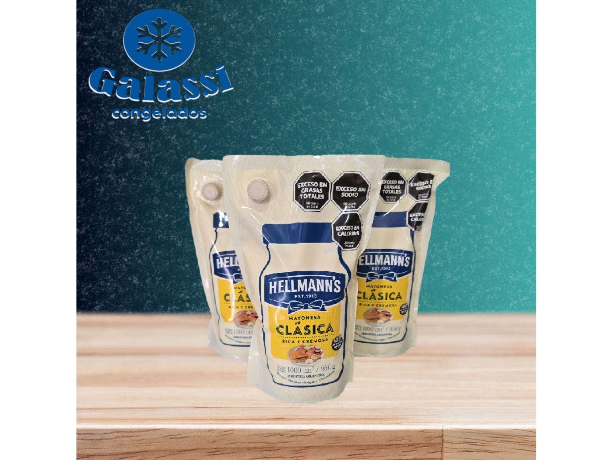 Mayonesa Hellmanns 950g
