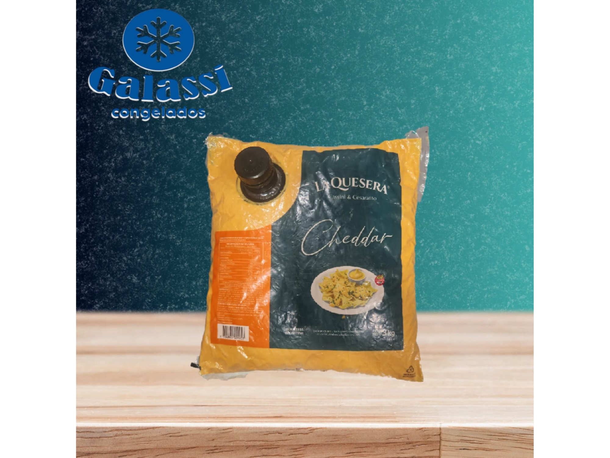 Cheddar Liquido La quesera x 3kg