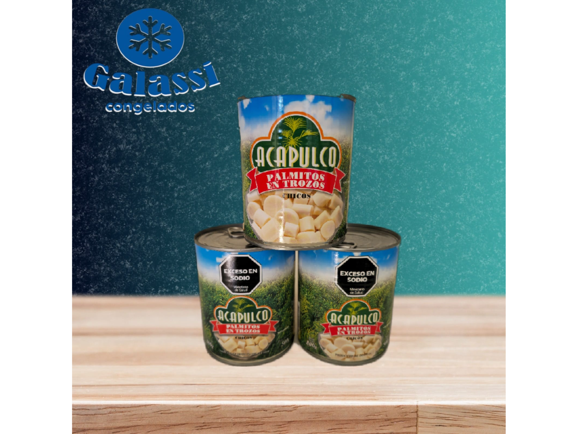 Palmito Acapulco x 800g