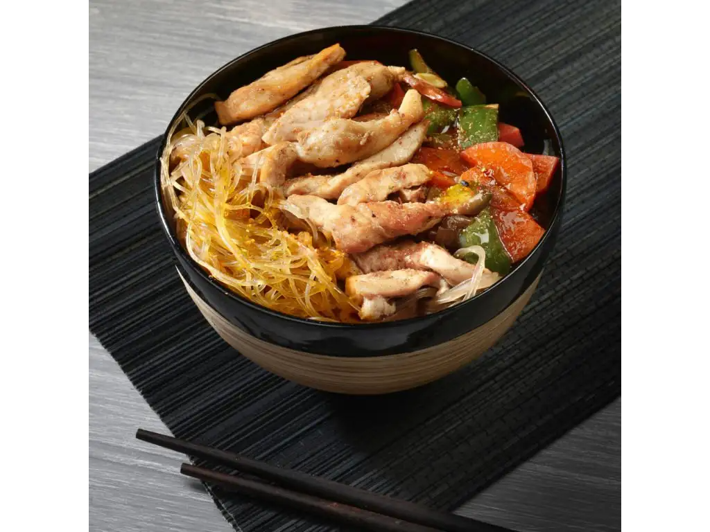 Wok de pollo