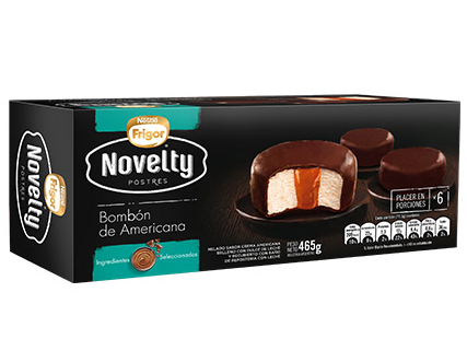 Helado Bombon Americana Novelty 6 uni