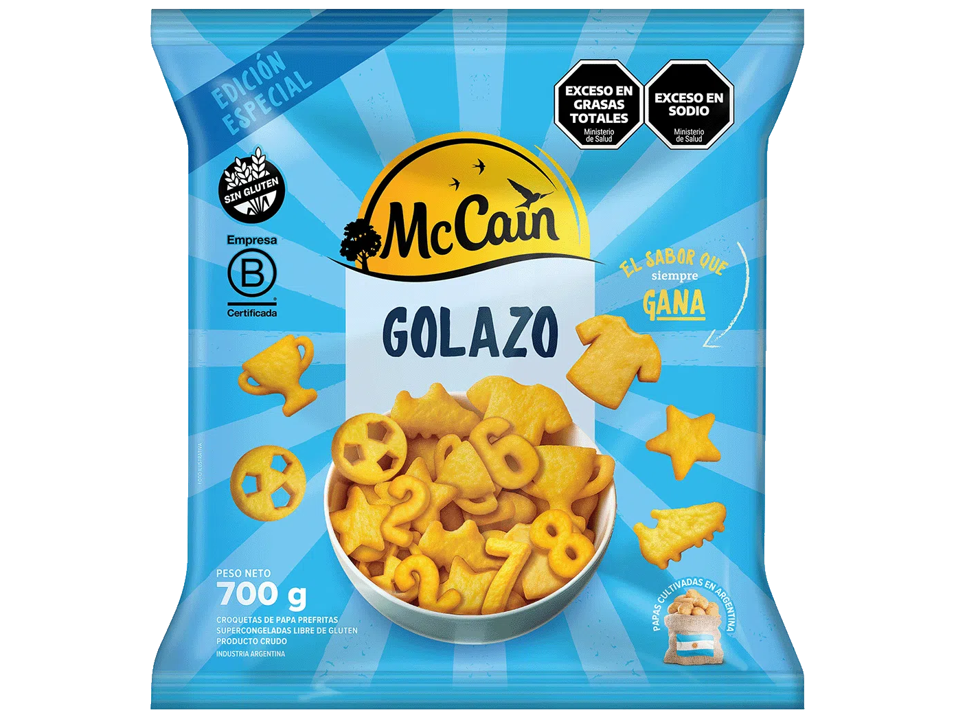 Papa Golazo Mc Cain (700 Gr.)