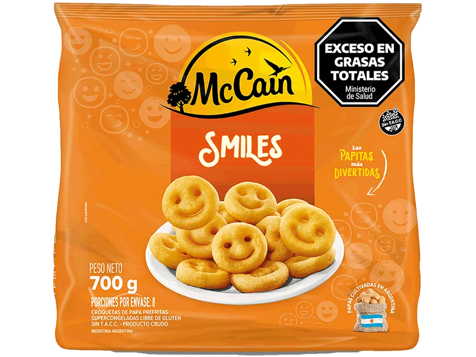 Papa Smiles Mc Cain (700 Gr.)
