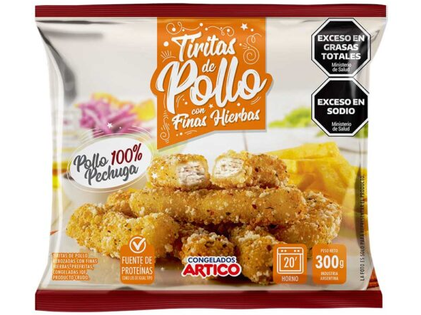 Tiritas de Pollo con Finas Hiervas x300g