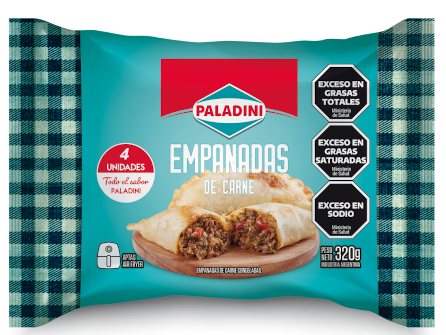 Empanadas Paladini (Carne, J y Q, Espi. y Q)