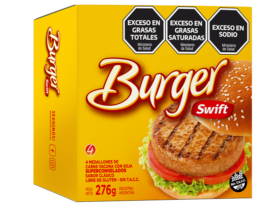 Medallon Burger x4 - Swift
