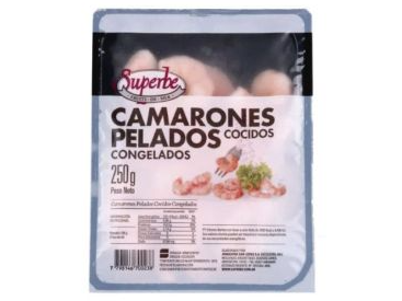 Camaron Pelado Cocido x250g - Superbe de Fryza Express