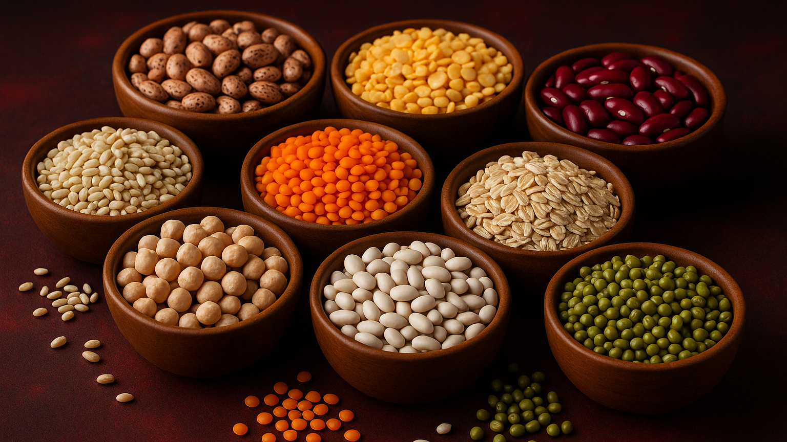 Granos, legumbres y cereales