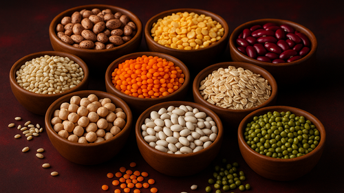 Granos, legumbres y cereales