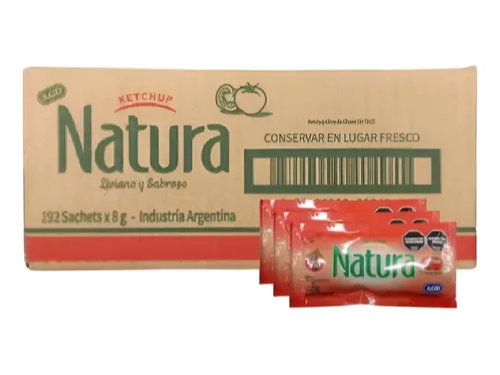 Ketchup Natura Sobres (8 gr 192 u)