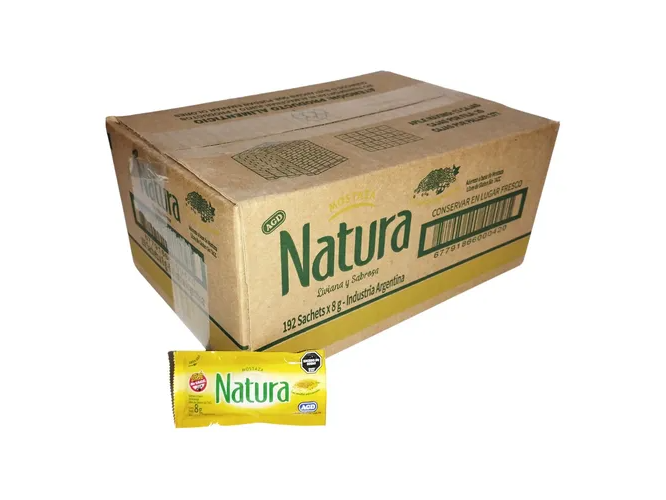 Mostaza Natura Sobres (8 gr x 192 u)