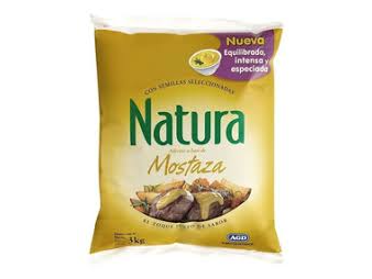Mostaza Natura (3 kg)