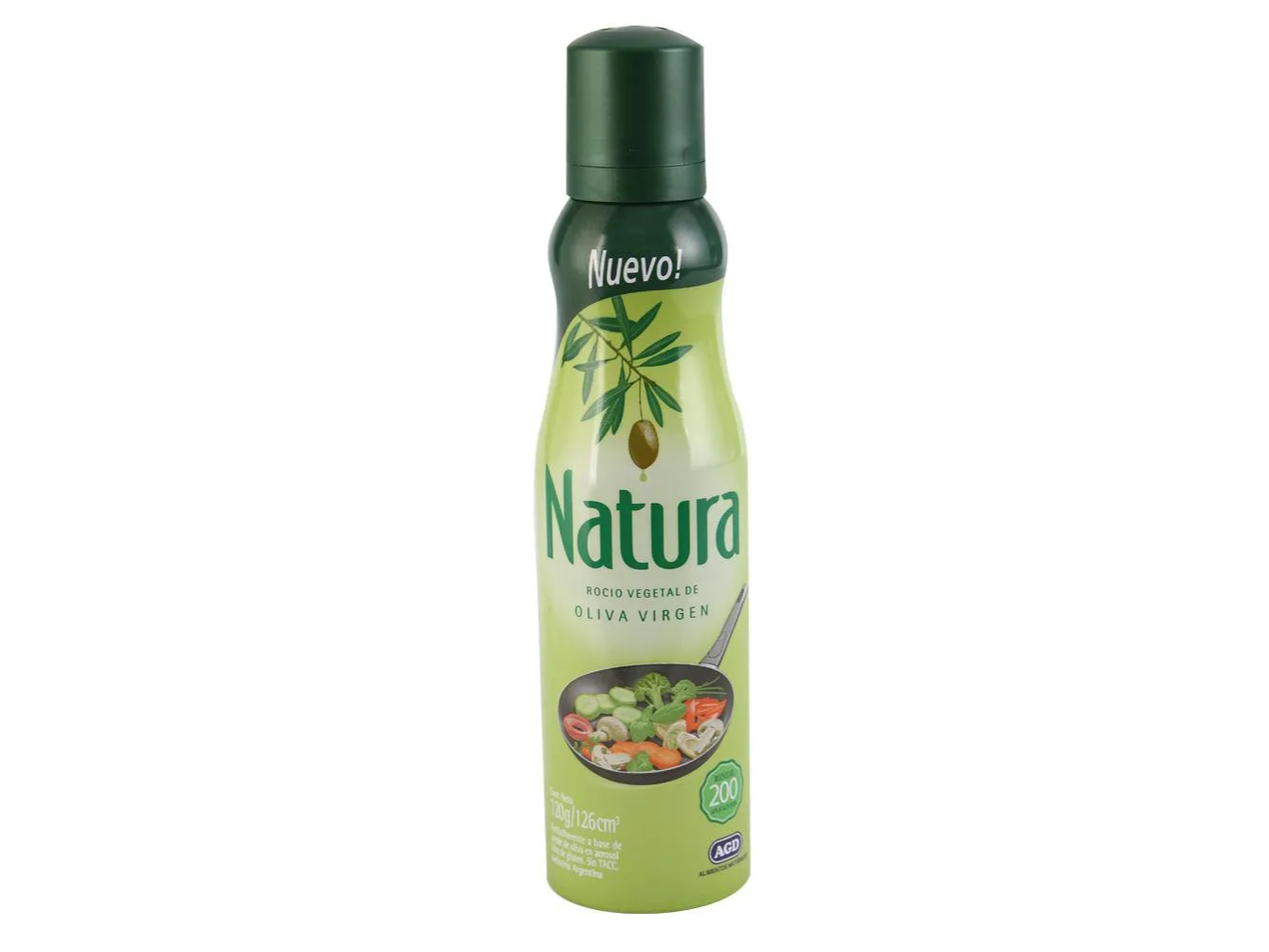Aceite de Oliva en Aerosol Natura (120 gr)