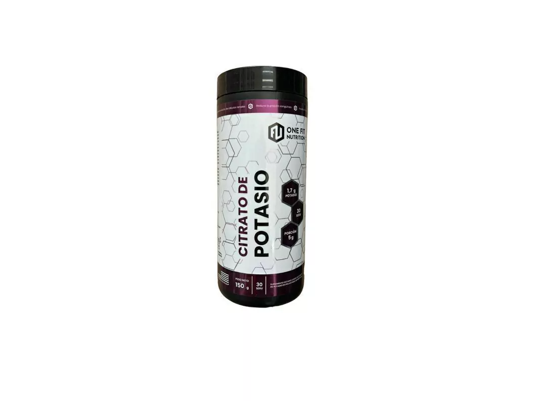 Citrato de Potasio 150 Grs One Fit (Cada 12 u, 1 Gratis. 13 u Total)