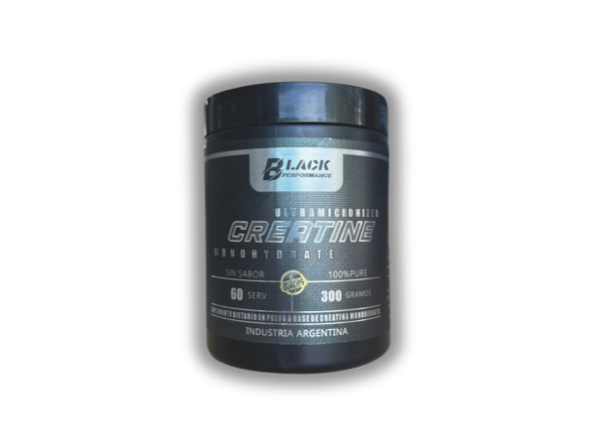 Creatina Monohidrato 300 Grs Black Performance