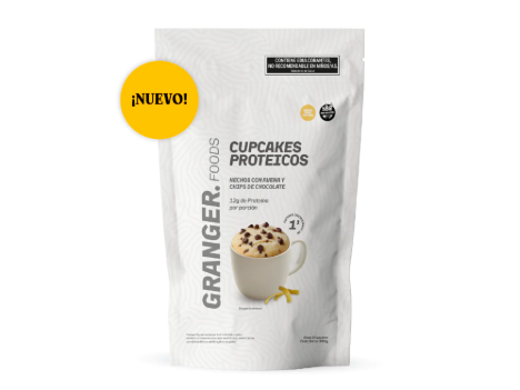 Cupcakes Proteicos Vainilla Lemon con Chips 360grs Granger