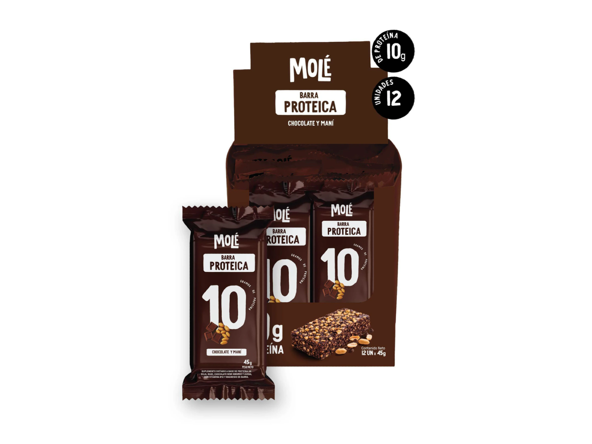 Barritas Placer Molé X 12 u
