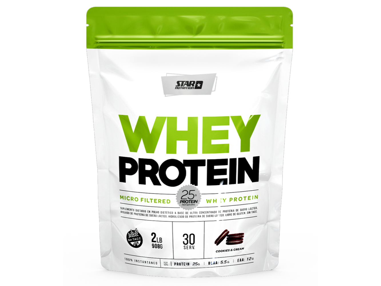 Whey Protein 2 Lb Star Nutrition