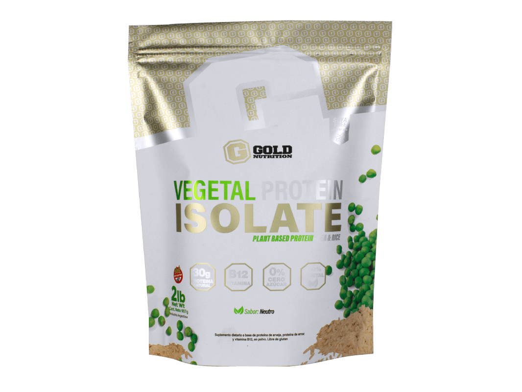 Proteína Vegetal Gold Nutrition 2 Lb