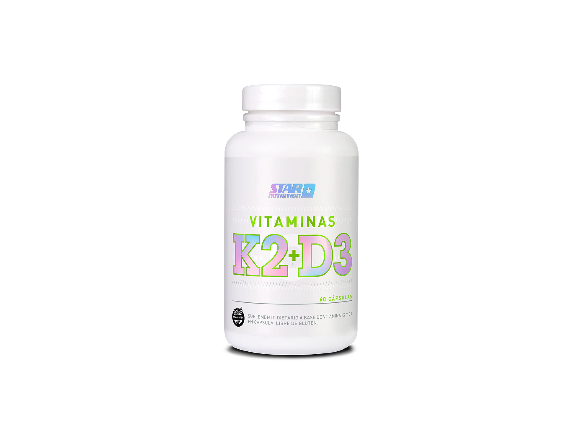 Vitaminas K2+D3 - 60 Cápsulas Star Nutrition