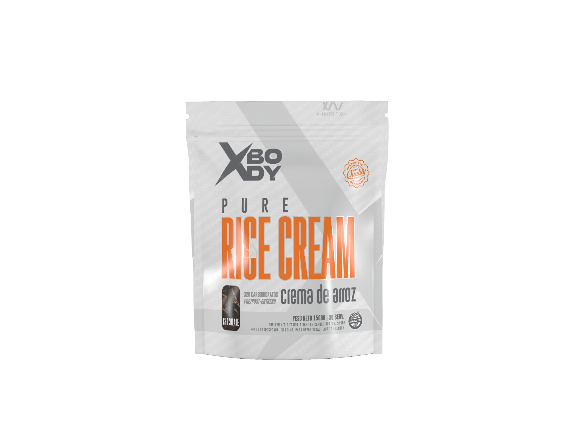 Crema de Arroz 1,5 kg X-Body (Cada 12 u, 1 Gratis. 13 U Total)
