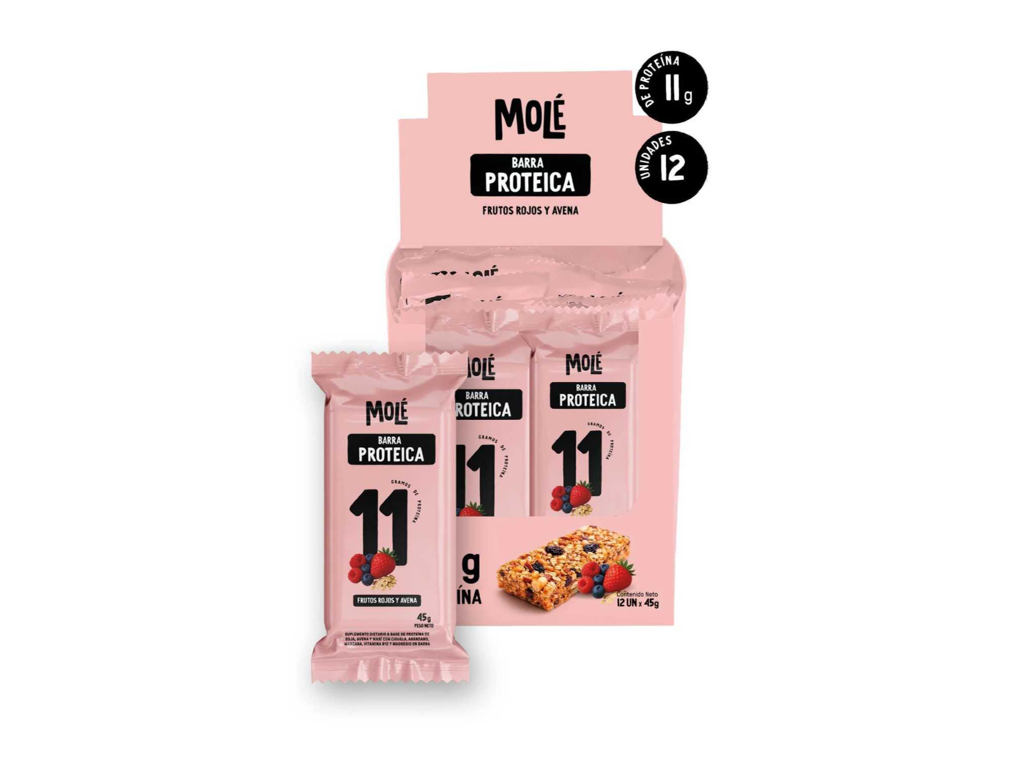 Barritas Energía Molé X 12 u