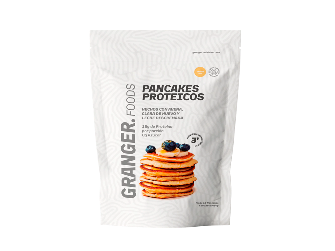 Panqueques proteicos 400 grs Granger