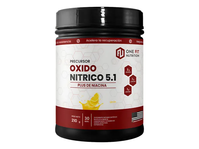 Oxido Nitrico 210 Grs One Fit (Cada 12 u, 1 Gratis. 13 u Total)
