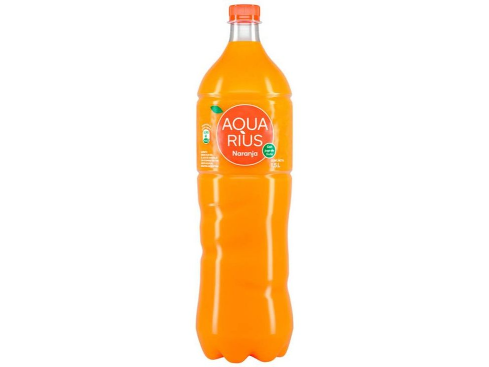 Botella de aquarius