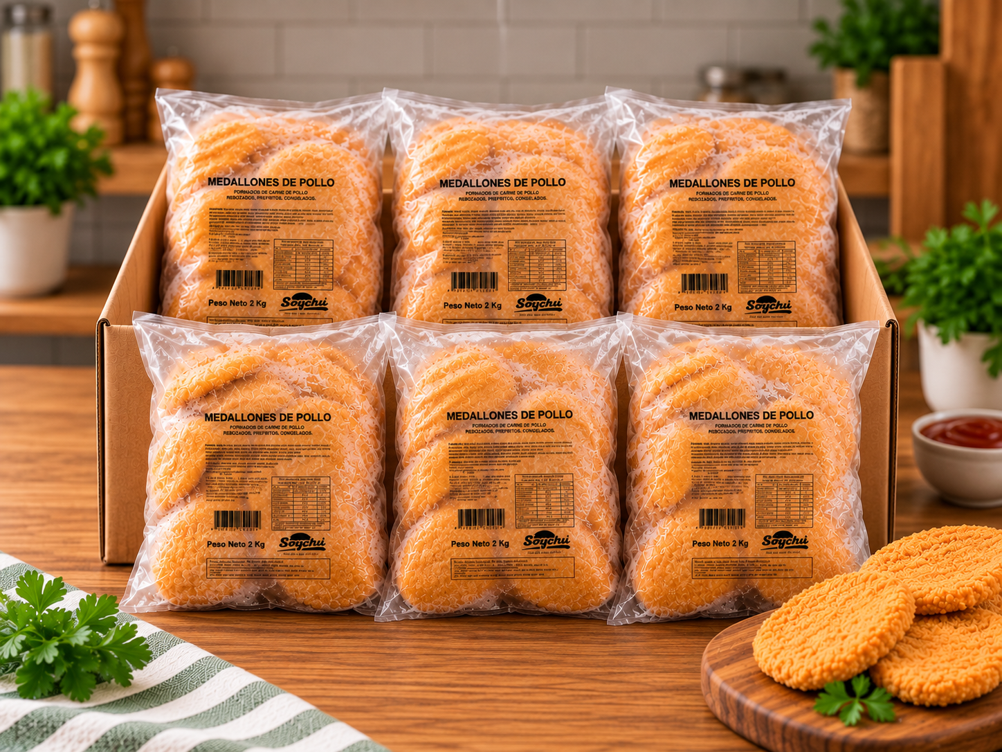 Medallones Clásicos x 12 kg ( el kg $ 7.910 ) de Distribuidora La Octavia - Mayorista