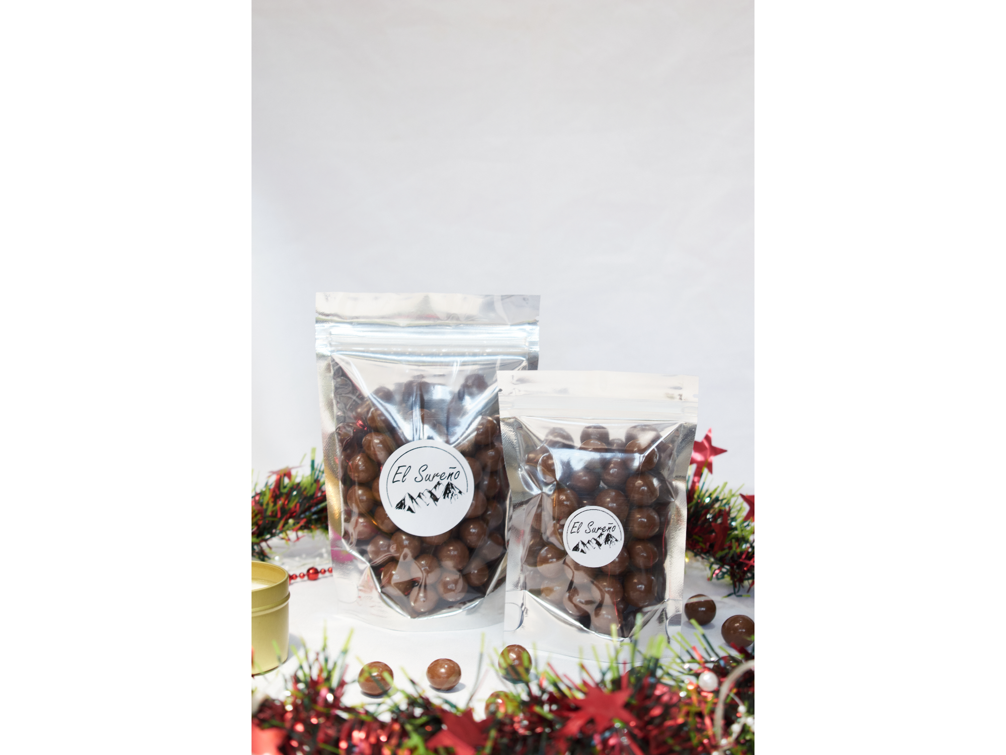 Avellanas con chocolate con leche