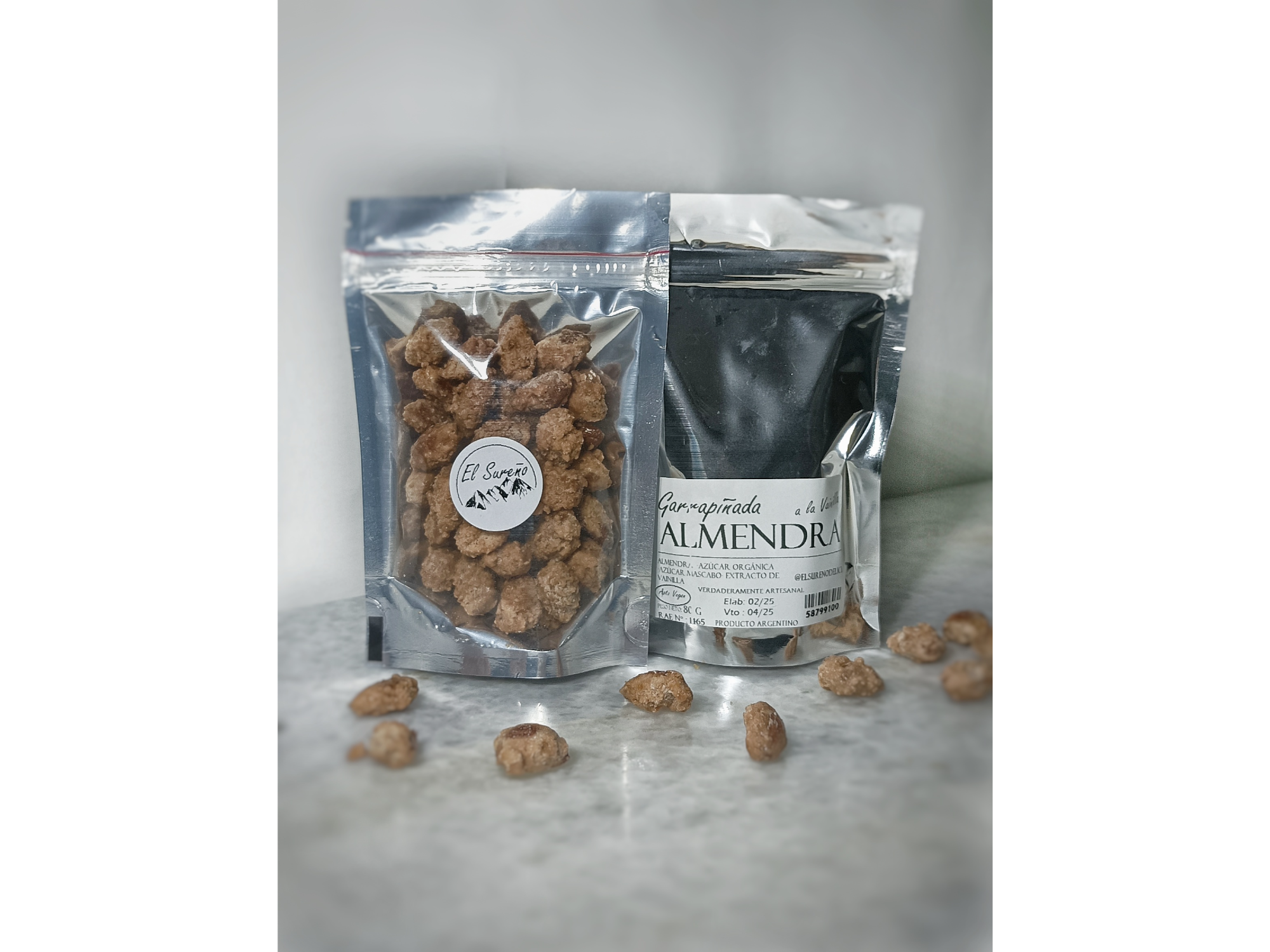 Almendra a la vaiinlla