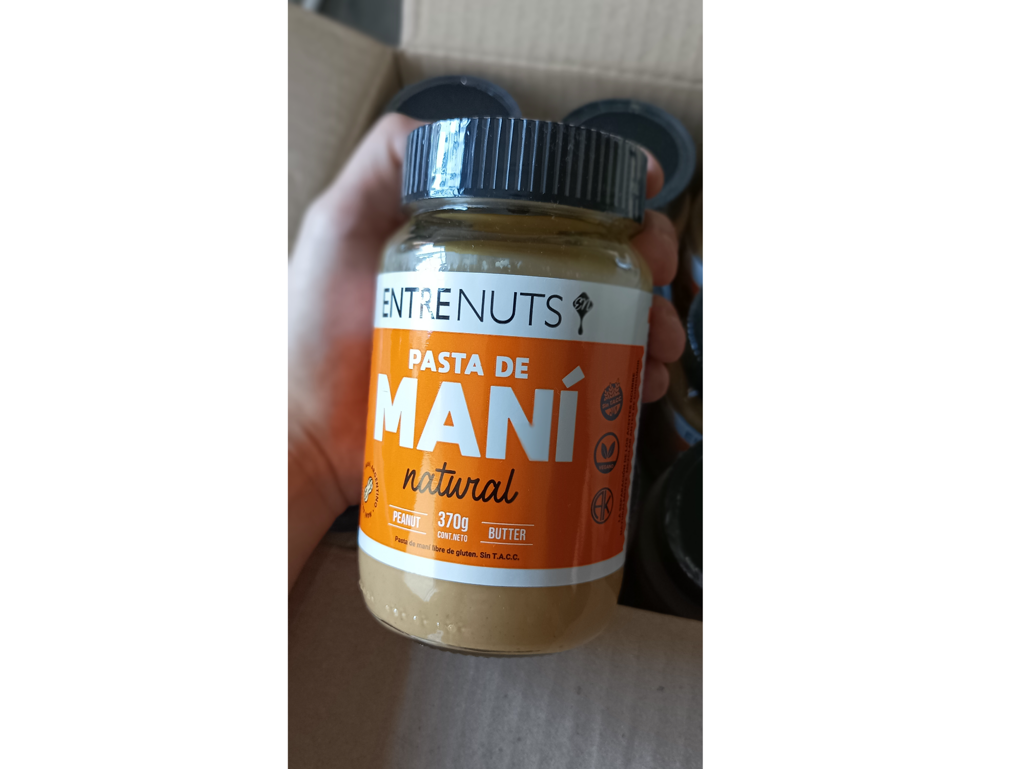 Pasta de Maní (Entre Nuts)