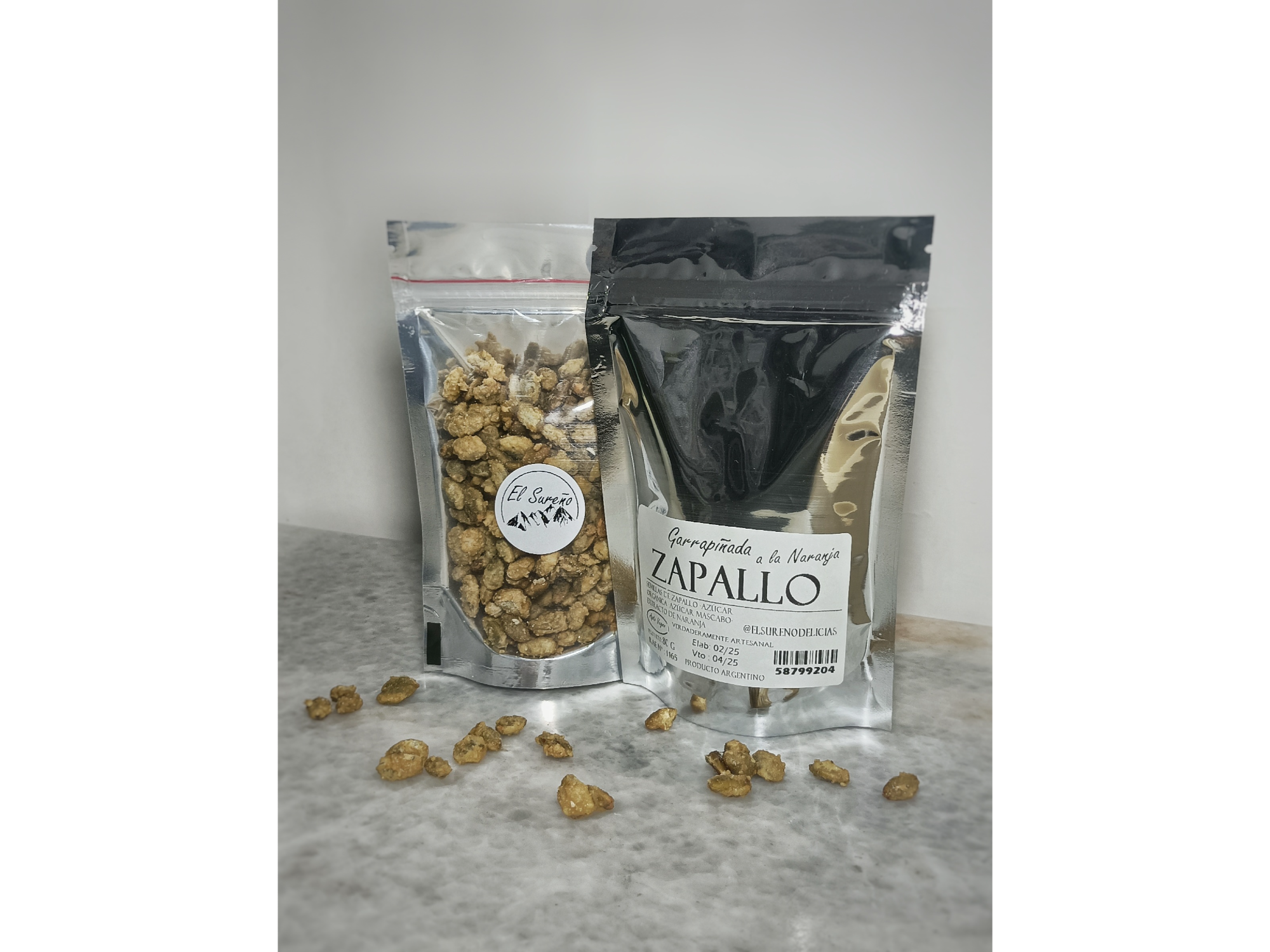 Semillas de Zapallo a la Naranja