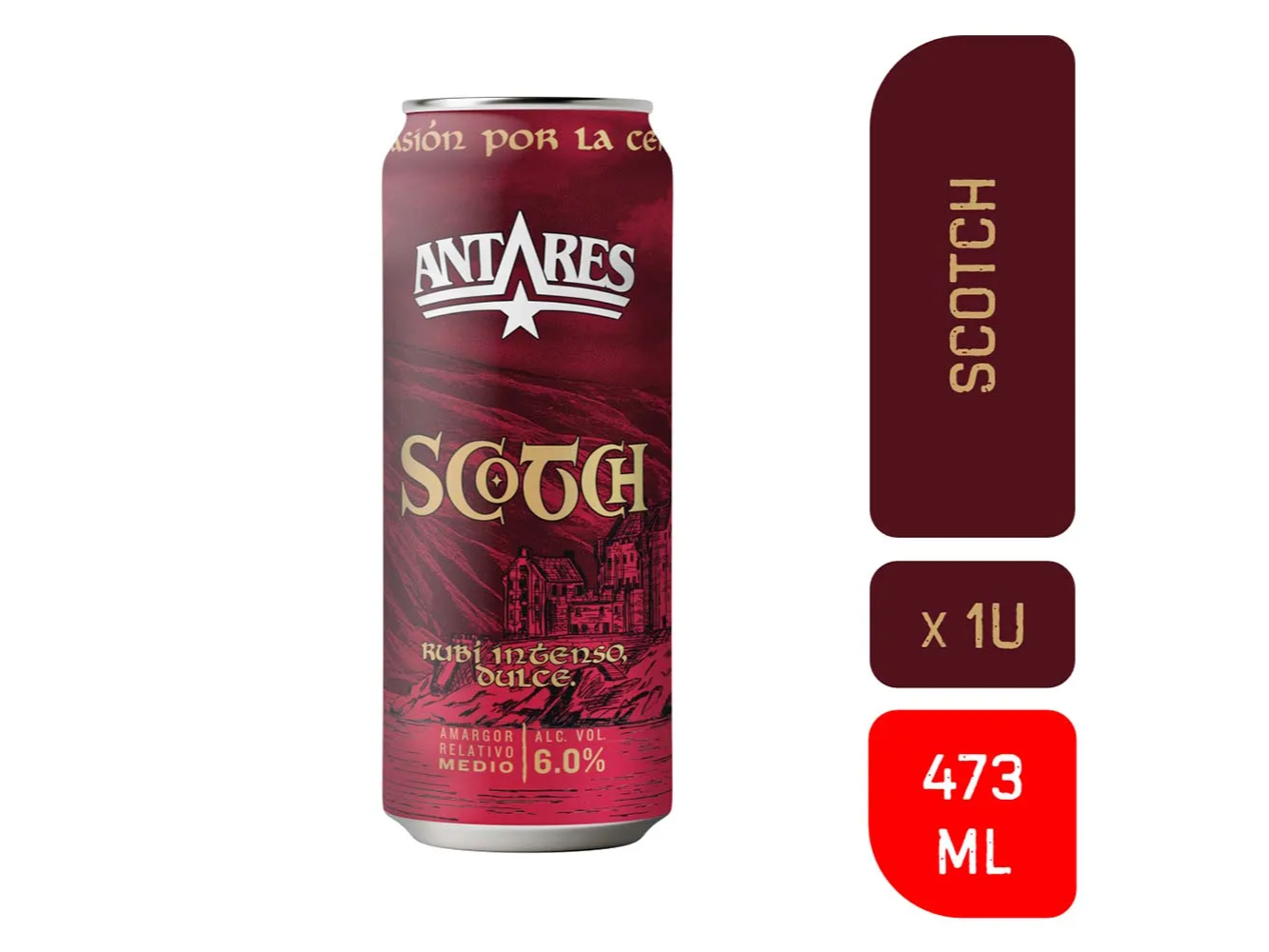 Cerveza Antares Scotch 473 ML