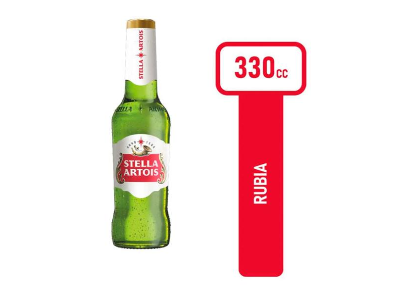 Cerveza Stella Artois Rubia