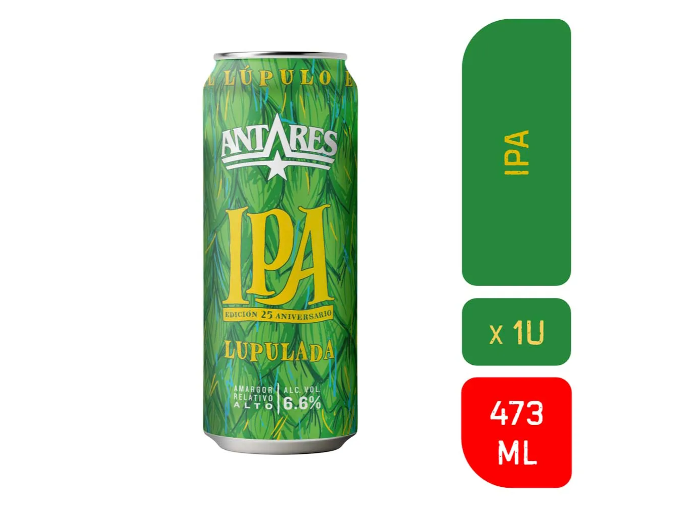 Cerveza Antares IPA 473 ML