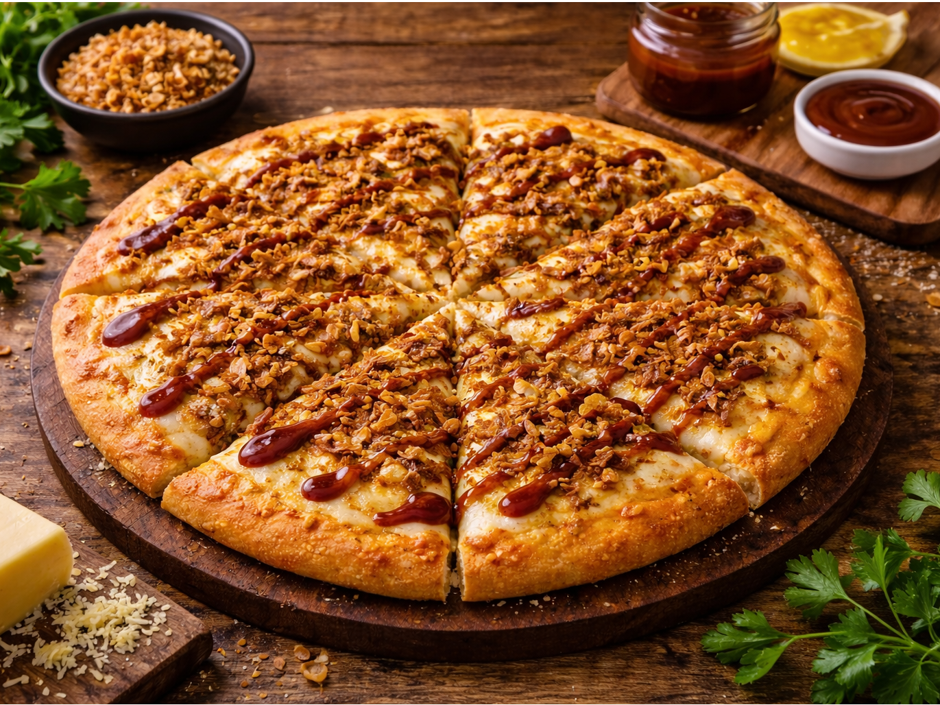 Provolone & Cebolla Crispy