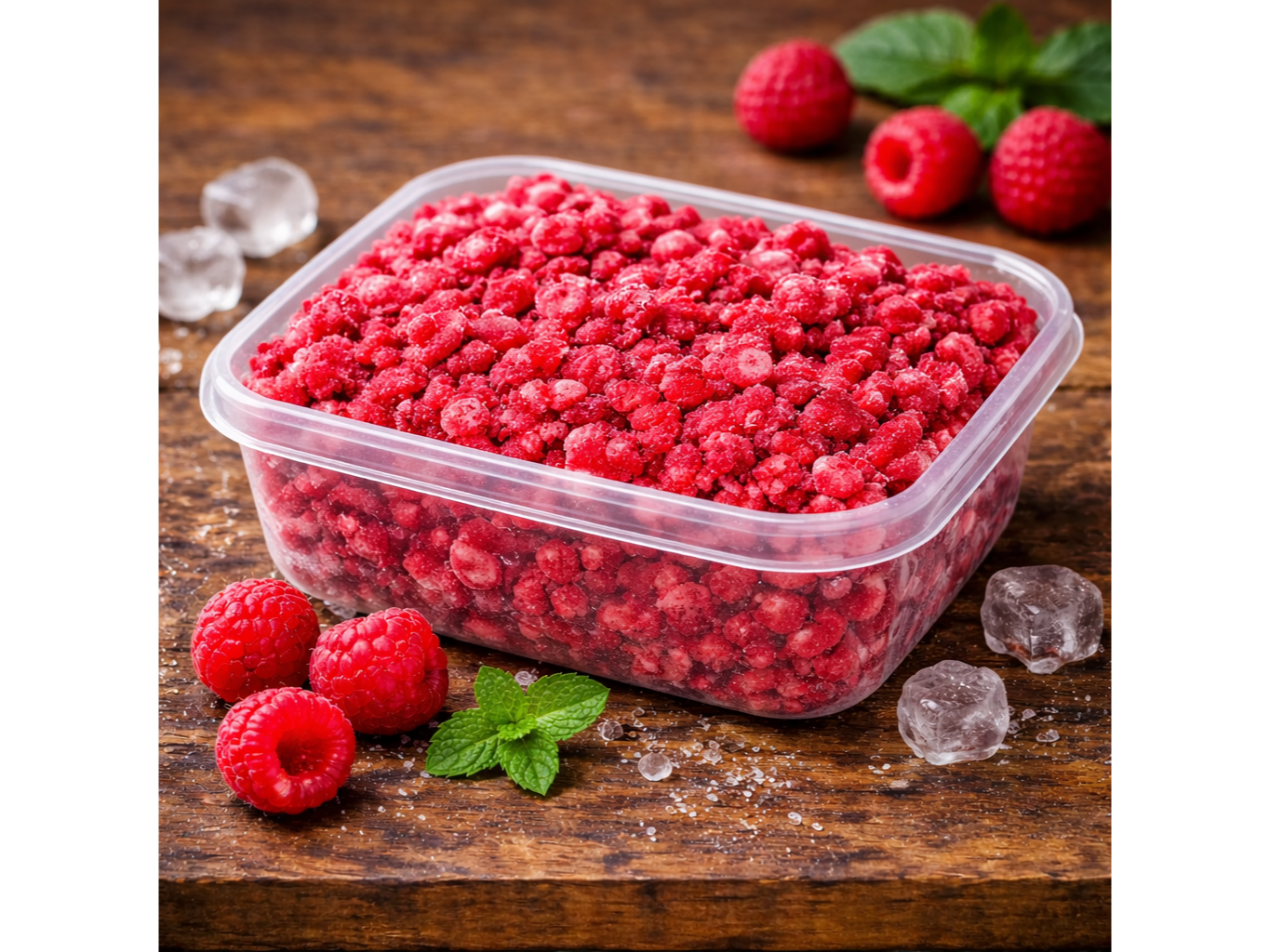 Pulpa de frambuesa industrial