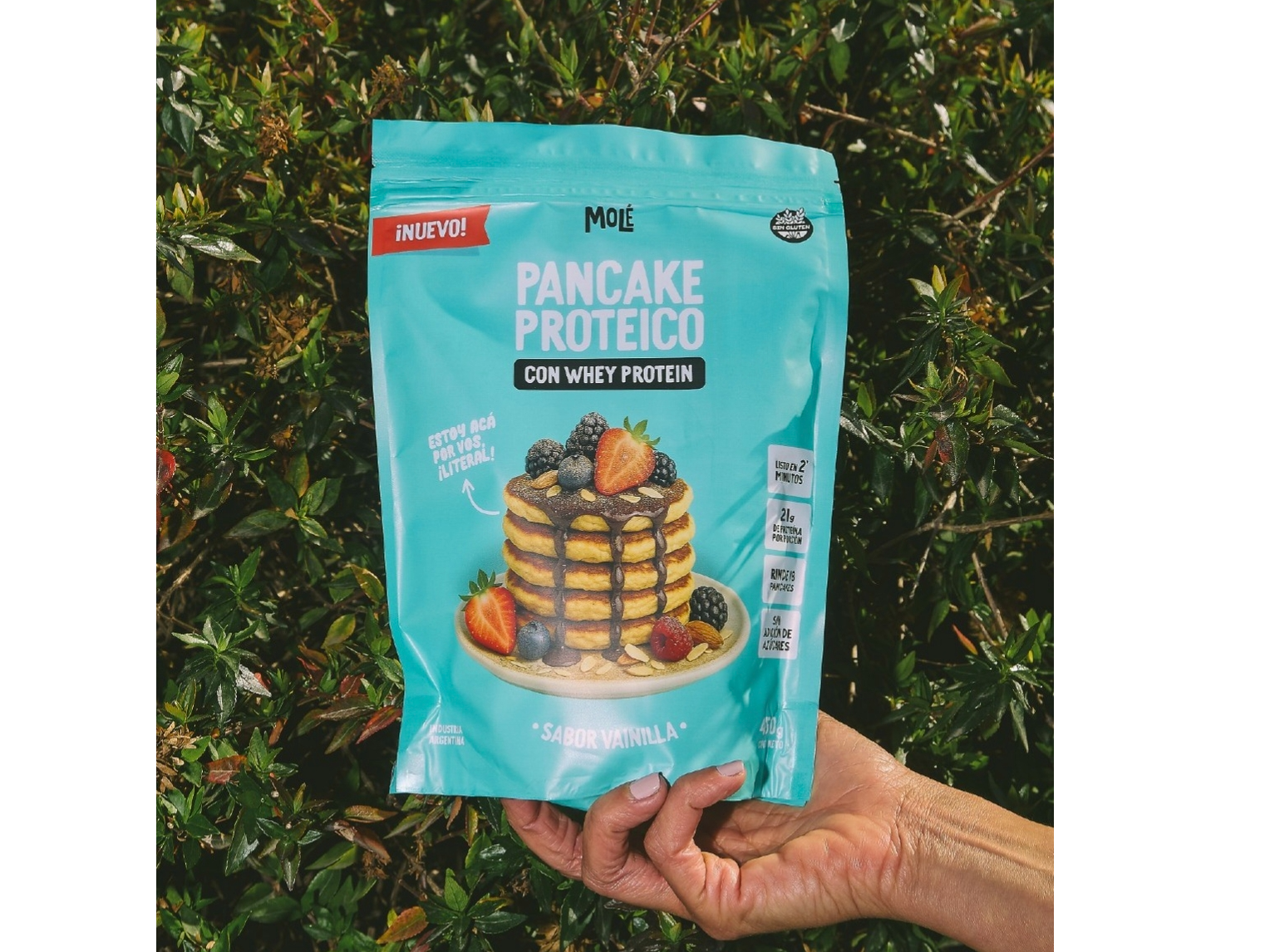 Pancake Proteico Vainilla