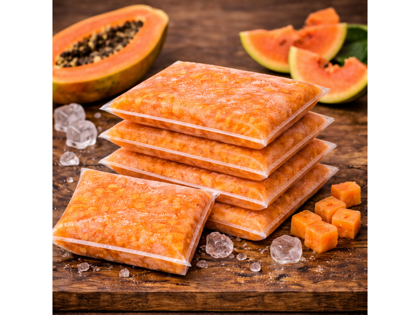Pulpa de papaya x kg
