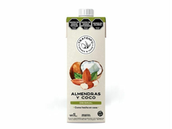 Leche de almendras y coco 1L