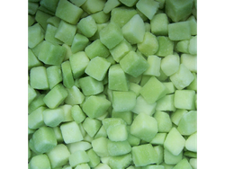 Melón en cubos