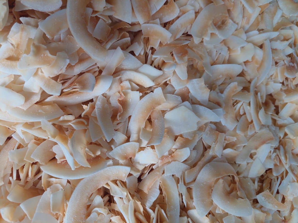 Coco en escamas natural